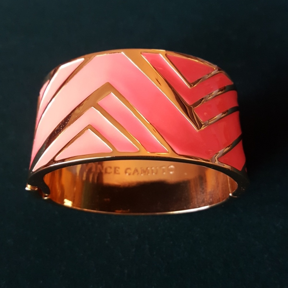 Vince Camuto Chevron Hinge Bracelet